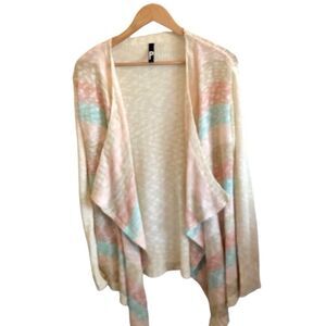 Pronto  pastel long sleeved cardigan